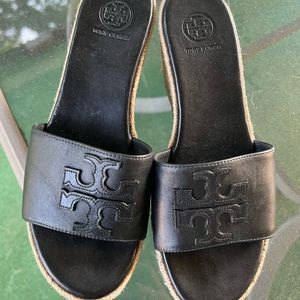 Tory Burch wedge sandals size 6